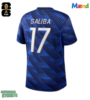 Frankrig William Saliba #17 Replika Hjemmebanetrøje VM 2026 Kortærmet